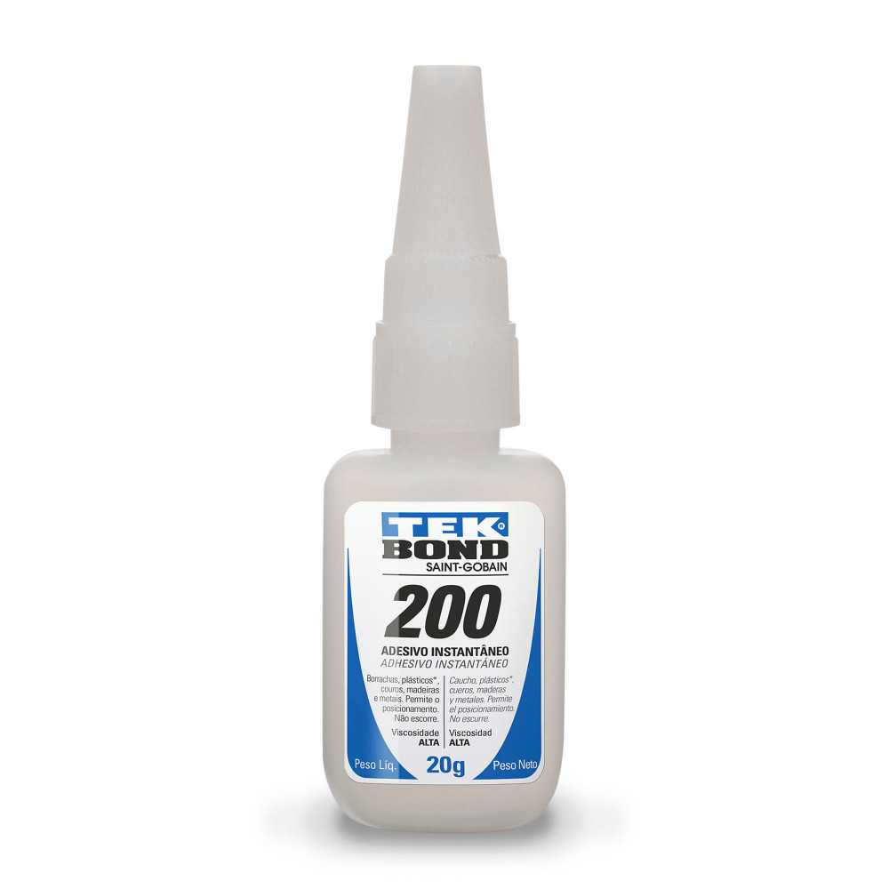 Adhesivo Instantáneo 200 Viscosidad Alta 20g (Punta Anti-obstrucción) - Imagen 1