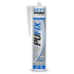 Adhesivo Poliuretano PU Fix Gris Cartucho 387g Tekbond