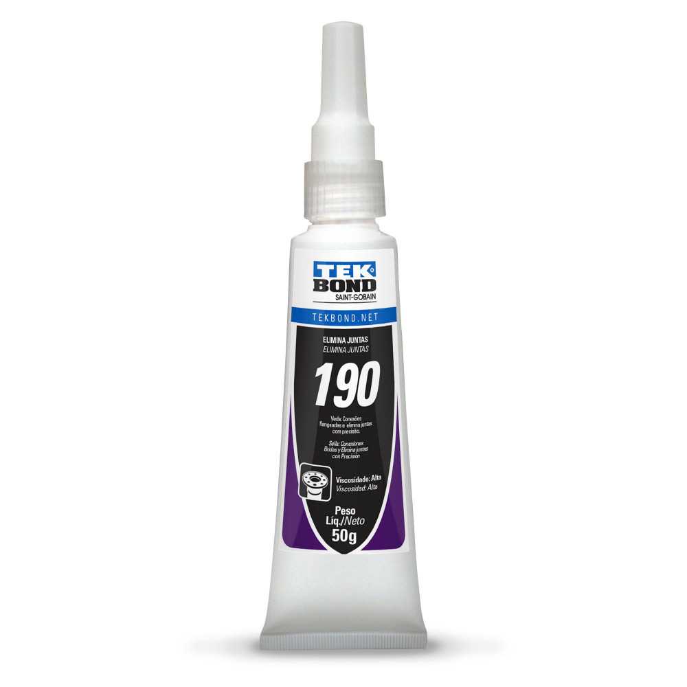 Adhesivo Sellador de Bridas y Juntas 190 Alta Viscosidad 15g Tekbond - Imagen 1