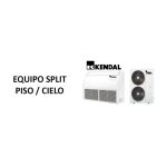 Aire Acondicionado Split Piso/Cielo 36000 Btu/Hr Frio/Calor R410a Trifásico Kendal TSP-036MDS