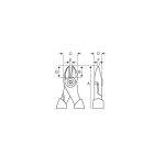 Alicate Aislado Cortante Dob Filo 1000 V 8" Bahco 2101S-200 - Imagen 3