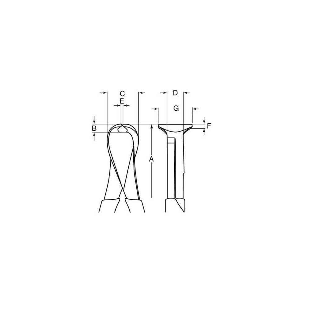 Alicate Aislado Corte Frontal 6" 1000 VL Bahco 527V-160 - Imagen 3