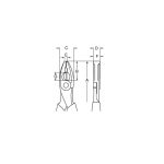 Alicate Aislado Universal 7" 1000 VLT Bahco 2678V-180 - Imagen 3