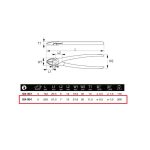 Alicate Corte Lateral 6" Irimo 624-160-1
