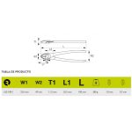 Alicate De Corte Lateral 180mm (7") Irimo 625-180-1