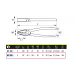 Alicate Universal 8” (200mm) Irimo 601-200-1