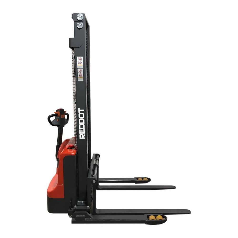 Apilador Full Eléctrico Base Ancha Ajustable 1500KG 3500MM Reddot CL1535JY - Imagen 2