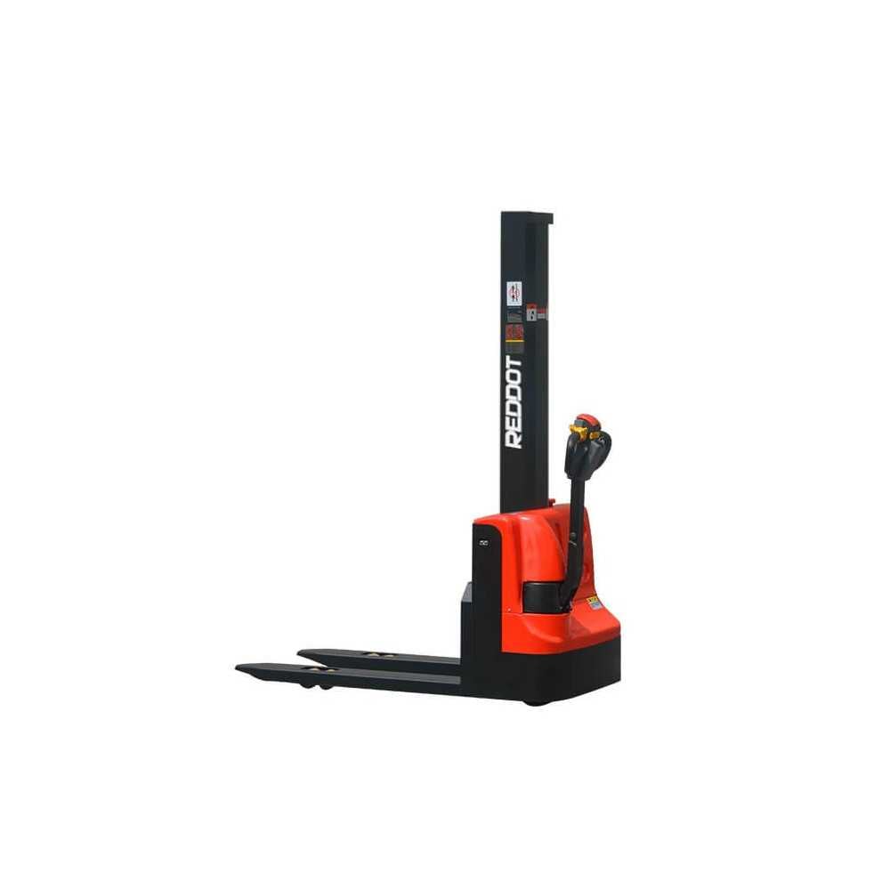 Apilador Full Eléctrico Económico Mástil Simple 1000KG 1600MM Reddot CL1016JD - Imagen 2