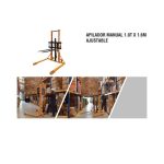 Apilador Manual 1.0 T x 1.6 M Ajustable Itaka SDJSA1000