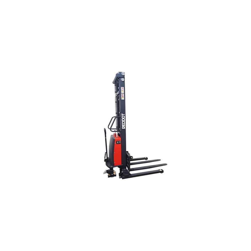 Apilador Semi Eléctrico Base Ancha 1500KG 3500MM Reddot SPN1535S - Imagen 1