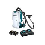 Aspiradora Inalámbrica 18V + 2 baterías 18V 5.0 Ah + cargador rápido Makita DVC660Z-1 - Imagen 2