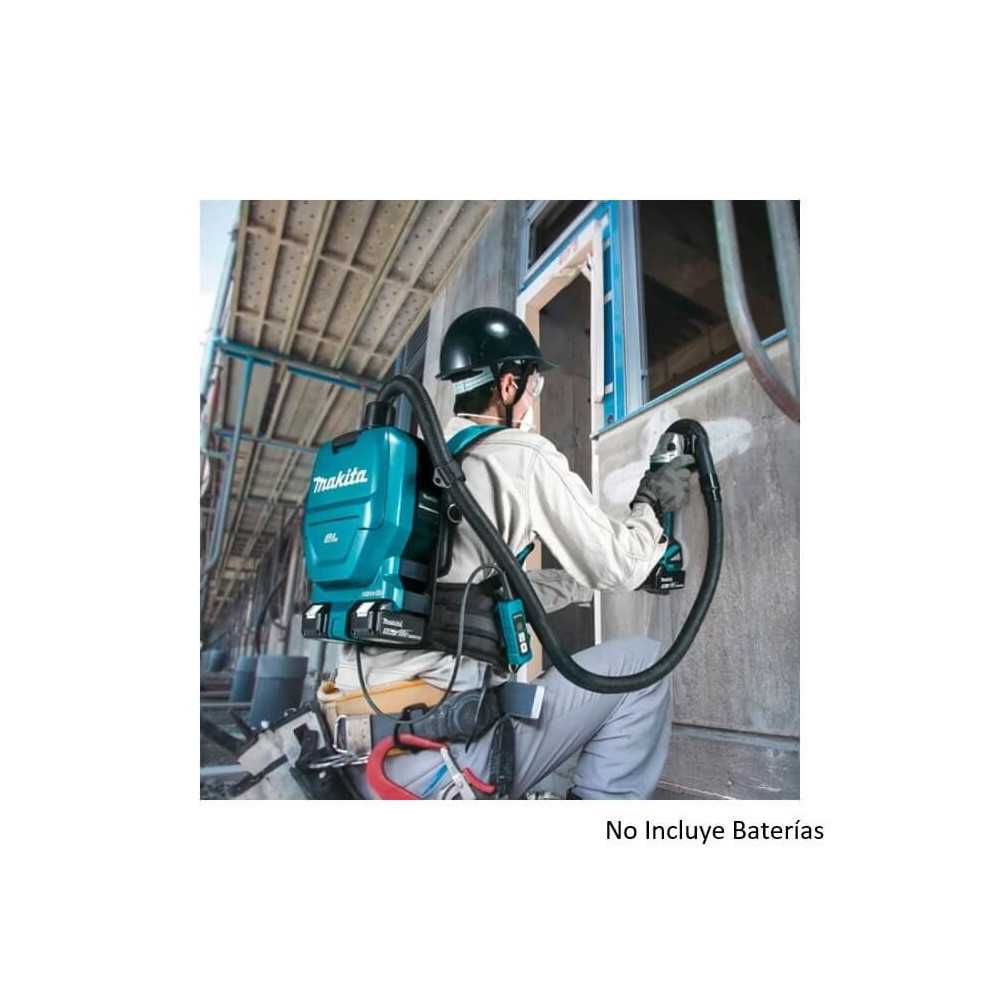 Aspiradora Inalámbrica tipo Mochila 18Vx2 LXT 2L Sin Baterías ni Cargador Makita DVC261ZX11 - Imagen 1