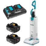 Aspiradora Inalámbrica Vertical 5Lt 36V + 2 Baterías 18V 5 Ah + Cargador Makita DVC560PT2 - Imagen 2
