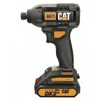 Atornillador de Impacto Inalámbrico 1/4" HEX 18V 215Nm + 2 Baterías + Cargador DX71 CAT 48000521000 - Imagen 3