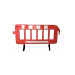 Barrera de Seguridad Plástica Premium 198x82x50 cm. Kupfer 141827