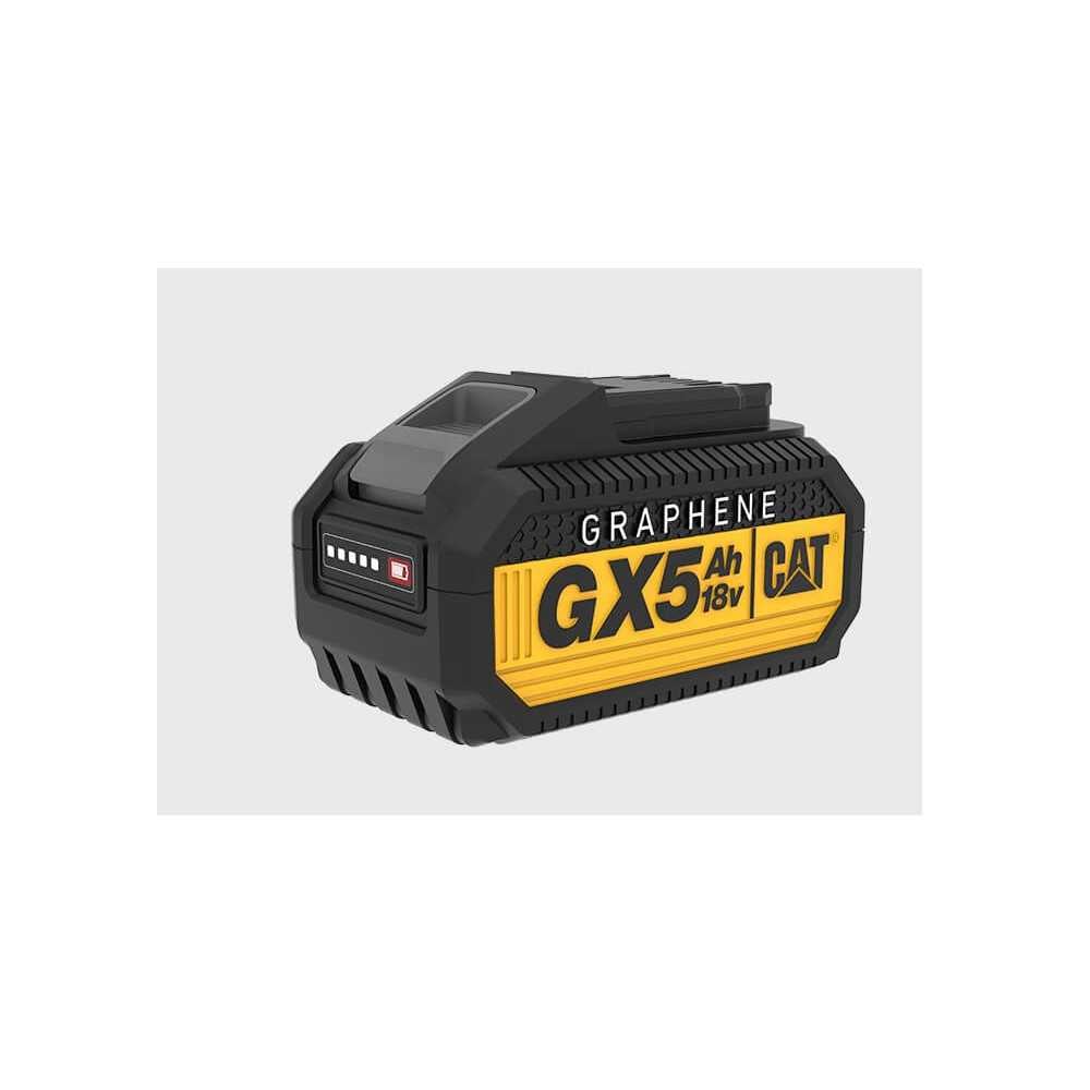 Batería De Grafeno 18V 5AH GXB5 CAT 48005021000 - Imagen 3