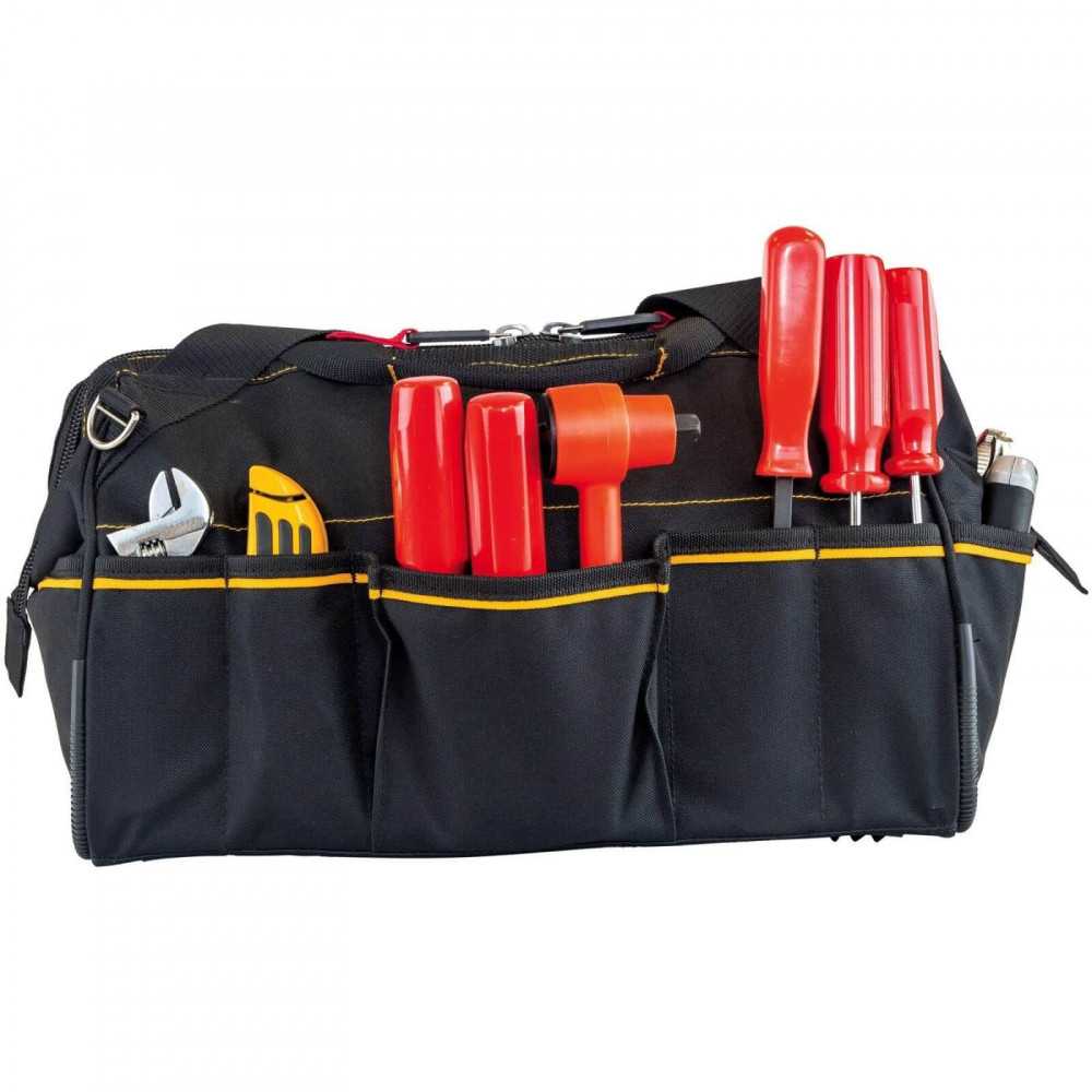 Bolso para Herramientas boca ancha 16" C/14 Bolsillos CAT 980206N - Imagen 3