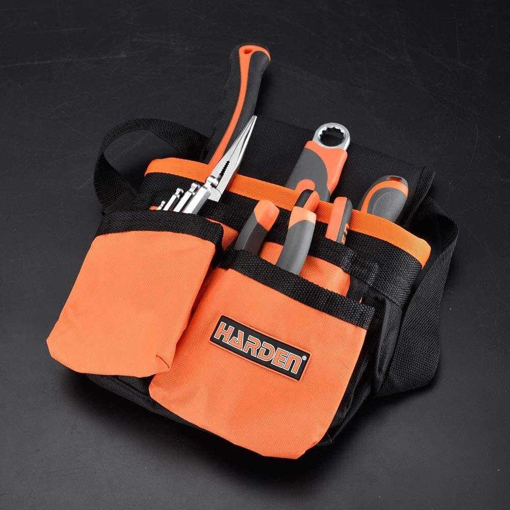 Bolso porta Herramientas 26x26 cm Harden 520501 - Imagen 4