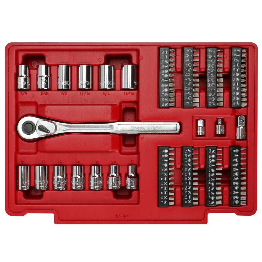 Caja de herramientas 3 cajones de 320 pzs WorkPro MI-WKP-055275 - Imagen 6