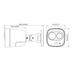 Cámara de Seguridad Bullet IR 20m 2MP HDCVI DH-HAC-ME1200DN-0280B-S4 Dahua 1201172346 - Imagen 3