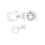 Cámara de Seguridad Bullet IR IP 30m 2MP IPC-HFW1230S1N-S4 Dahua 1201172329