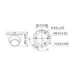 Cámara de Seguridad Domo IP IR 50m 4MP IPC-HDW3441TM-AS Dahua 1201172352 - Imagen 3