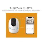Cámara de Seguridad Domo PT IP 10m 2MP 3.6mm WiFi A22E Imou 1201172402 - Imagen 6