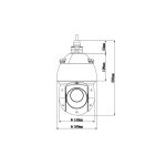Cámara de Seguridad Domo PTZ HDCVI 100m 2MP SD49225I-HC Dahua 1201172136 - Imagen 3