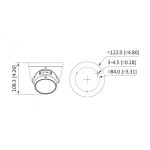 Cámara de Seguridad Eyeball IR 40m 4MP DH-IPC-HDW2431TN-ZS-S2 Dahua 1201172338 - Imagen 3