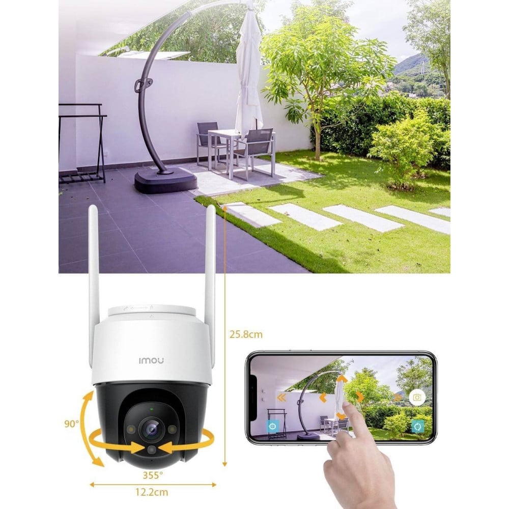 Cámara de Seguridad Imou Cruiser IP 2MP 1080P/H.265 Wi-Fi 3.6mm Full-Color Imou IPC-S22F-IMOU - Imagen 7