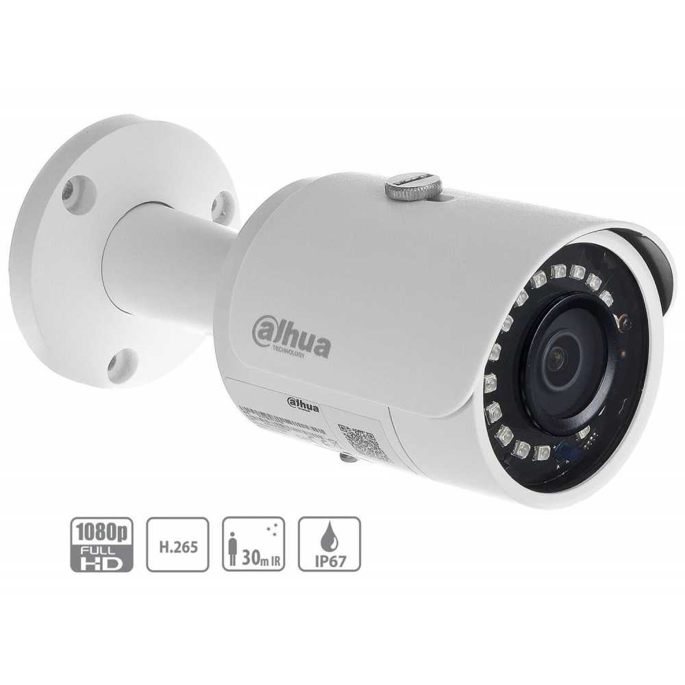 Cámara de Seguridad MINI-BULLET IP IR 30M 2MP Dahua DH-IPC-HFW1230S-0280B-S5 - Imagen 3