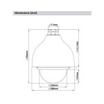 Cámara de Seguridad PTZ IP 2MP 12X STARLIGHT IP66/IK10 Dahua DH-SD40212T-HN-S2