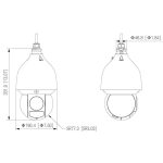 Cámara de Seguridad PTZ IP 2MP 32x IR150m Starlight WizSense IP67, IK10 Dahua DH-SD5A232XB-HNR
