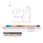 Candado 40mm Acero Inoxidable 940 Odis CAN0000102