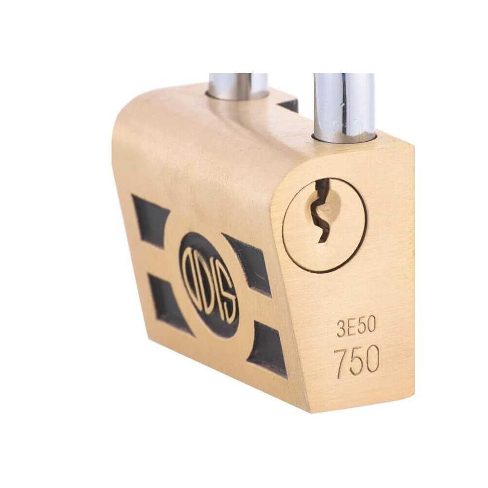Candado 750 3pzs 46mm Llaves Iguales Gancho Corto Odis CAN0000099 - Imagen 2