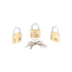 Candado B40 3pzs 40mm Llaves Iguales Gancho Corto Odis CAN0000674 - Imagen 4