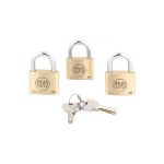 Candado B50 3pzs 50mm Llaves Iguales Gancho Corto Odis CAN0000676 - Imagen 4