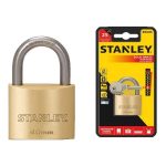 Candado Bronce 40 MM con 3 Llaves S742-031 Stanley 24720050