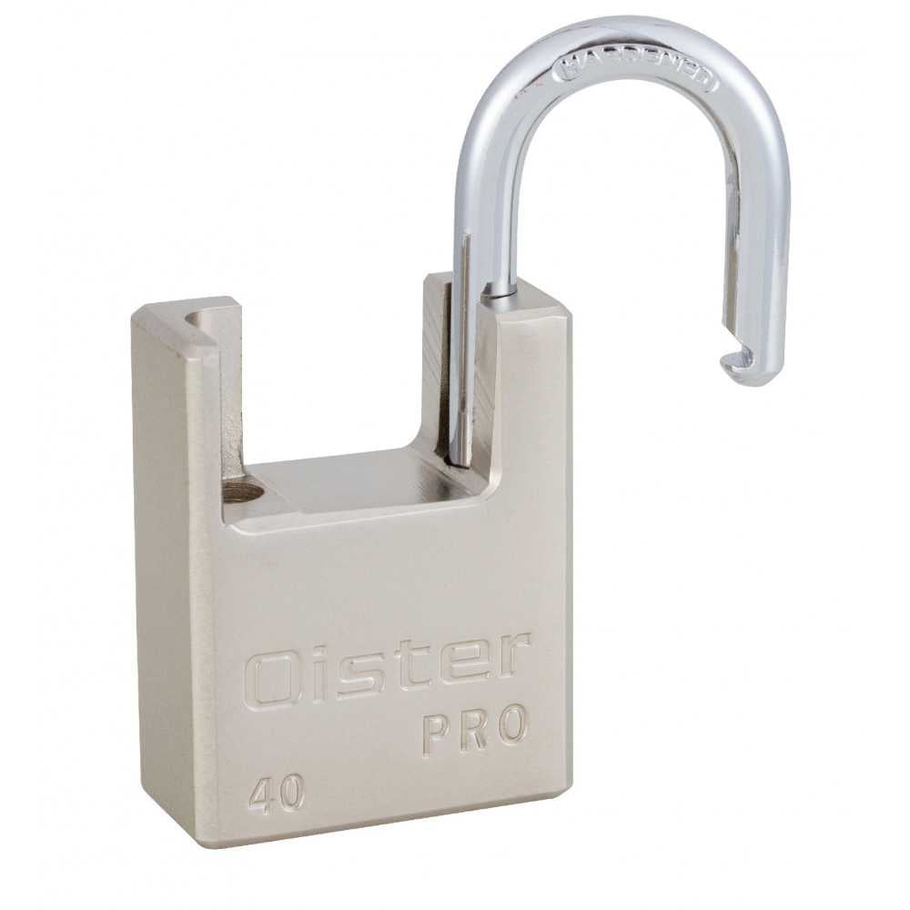 Candado Fierro Niquelado Pro con hombros 40mm (caja) Oister CAN0000974 - Imagen 6
