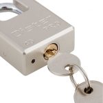 Candado Fierro Niquelado Pro con hombros 40mm (caja) Oister CAN0000974
