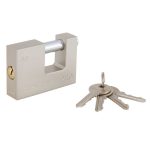 Candado Pro 80mm Cortina Fierro Niquelado (Caja) Oister CAN0000977 - Imagen 3