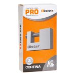Candado Pro 80mm Cortina Fierro Niquelado (Caja) Oister CAN0000977