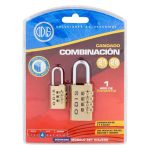 Candado Set Viajero 21mm y 37mm / 3 y 4 diales Odis CAN0000143 - Imagen 3
