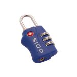 Candado TSA 33mm Azul Gancho Corto Odis CAN0000136