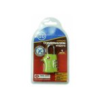 Candado TSA 33mm Verde Gancho Corto Odis CAN0000137