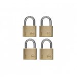 Candado YE1 40mm Igualados x 4 Endurecido Bronce Yale 131461