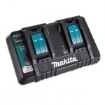 Cargador doble de Baterías 18V Litio-ion (Carga Rápida) DC18RD Makita 196933-6