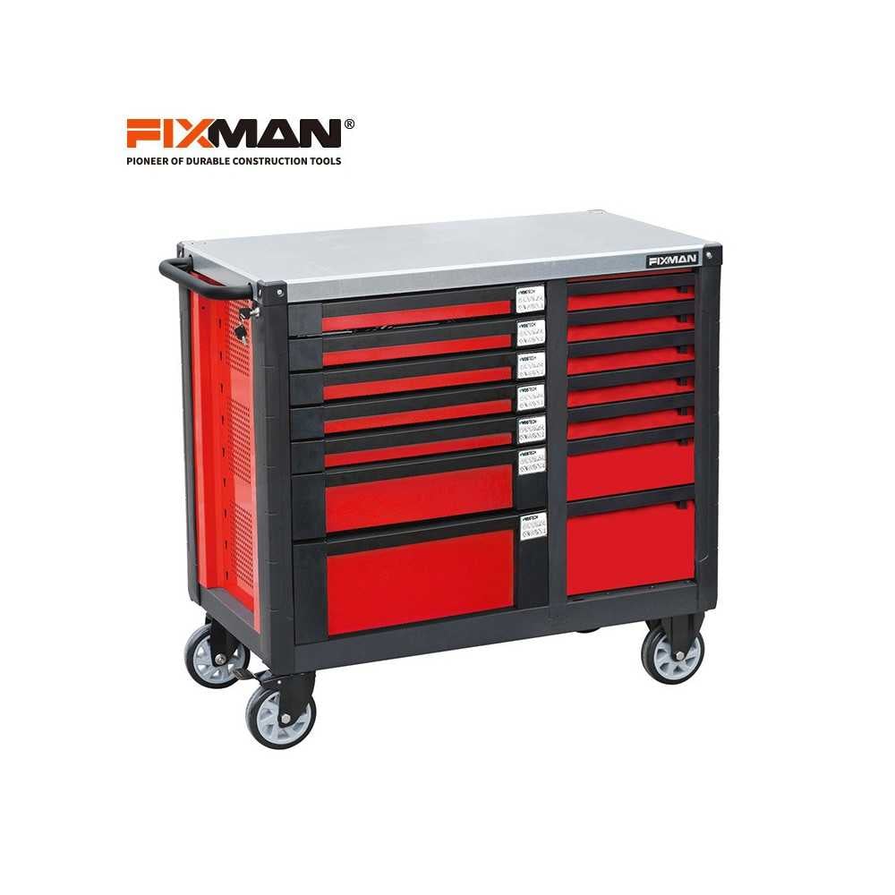 Carro Porta herramientas 14 cajones 1130X570X1000MM Fixman W3RM7B(F5) - Imagen 2