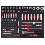 Carro Porta herramientas 7 cajones con 200 piezas Fixman F1RP7+HT200 - Imagen 3