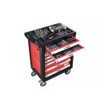 Carro Porta herramientas 7 cajones con 200 piezas Fixman F1RP7+HT200 - Imagen 2